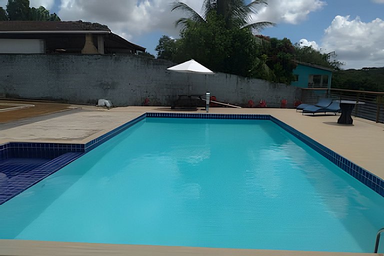 Bosque dos Camarás - Vista Bosque x Piscina