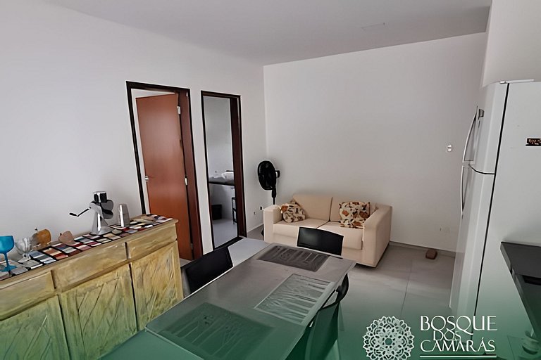Flat Térreo com Jardim Privativo