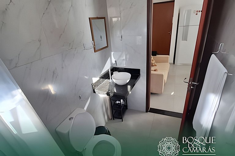 Flat Térreo com Jardim Privativo