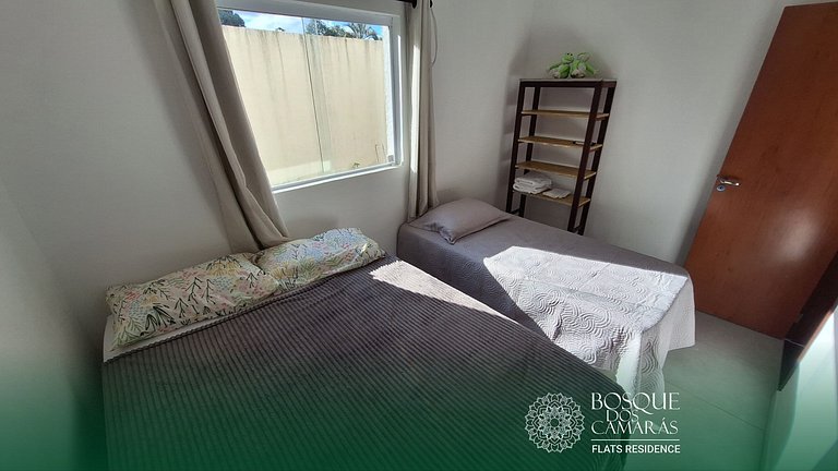 Flat Térreo com Jardim Privativo
