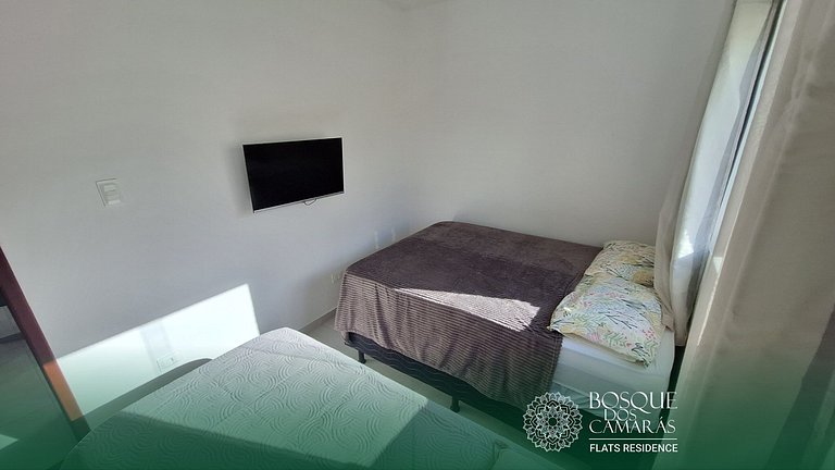Flat Térreo com Jardim Privativo