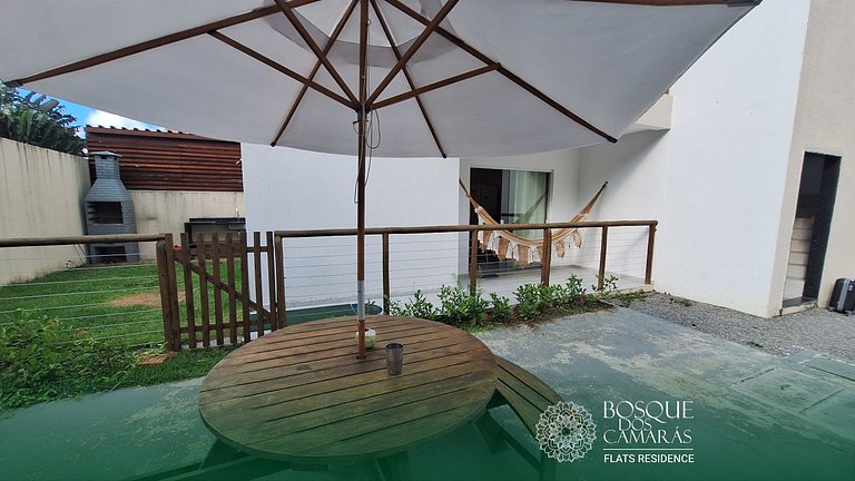 Flat Térreo com Jardim Privativo