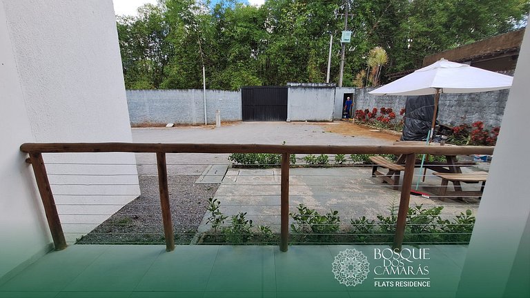 Flat Térreo com Jardim Privativo