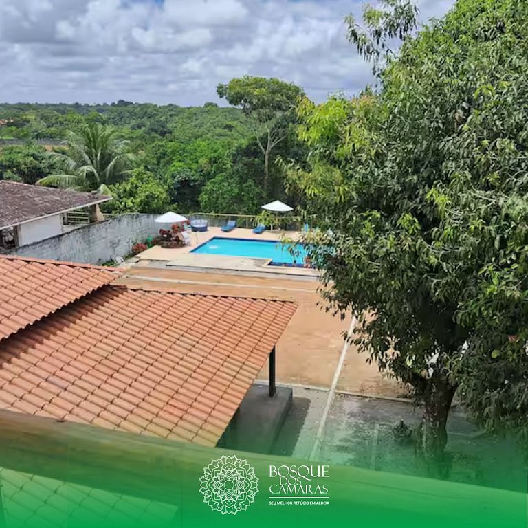 Flat Vista Natureza x Piscina