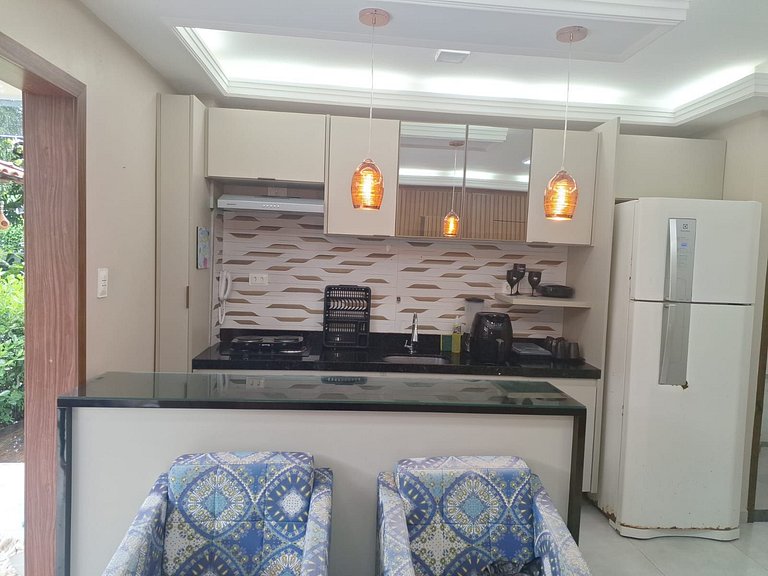 Flat in Camará with Private Barbecue